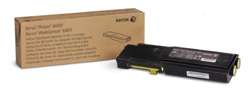 Xerox Genuine Phaser 6600 / WorkCentre 6605 Yellow Toner Cartridge(106R02247)...