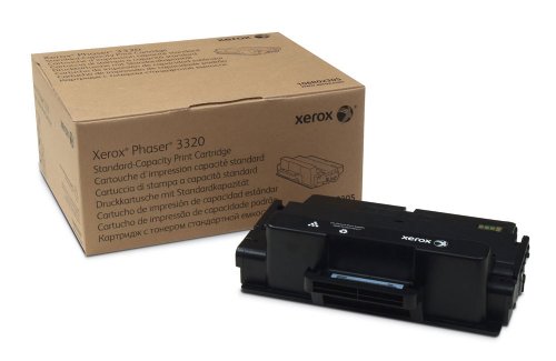 XEROX BLACK Standard Capcity Toner Cartridge; Phaser 3320; (5,000) NORTH AMERICA, EEA (106R02305) ...