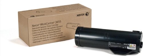 Xerox Black Standard Capacity Toner Cartridge For Workcentre 3655 (6, 100 PAGES)...