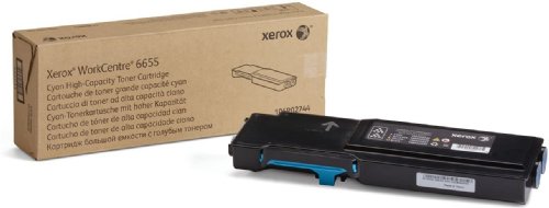 Xerox Cyan High Capacity Toner Cartridge and Workcentre 6655, (7, 500 PAGES)...