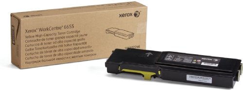 Xerox Yellow High Capacity Toner Cartridge For Workcentre 6655, (7, 500 PAGES)...