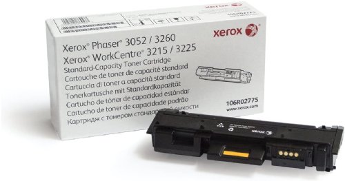 Xerox Black, Standard Capacity Toner Cartridge,  Phaser 3260/Workcentre 3215/3225 (1, 500 Pages)...