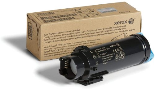 Xerox Cyan Standard Capacity Toner Cartridge,Workcentre 6515,  Phaser 6510, (1, 000 Pages)...