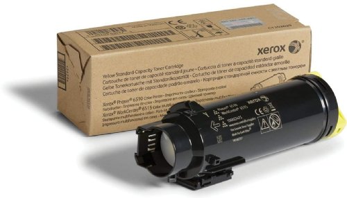 Xerox Yellow Standard Capacity Toner Cartridge,WorkCentre 6515, Phaser 6510, (1, 000 Pages)...