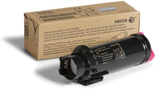 Xerox Magenta High Capacity Toner Cartridge,Workcentre 6515,  Phaser 6510, (2, 400 Pages)...