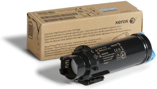Xerox Cyan Extra High Capacity Toner Cartridge,Workcentre 6515,  Phaser 6510, (4, 300 Pages)...