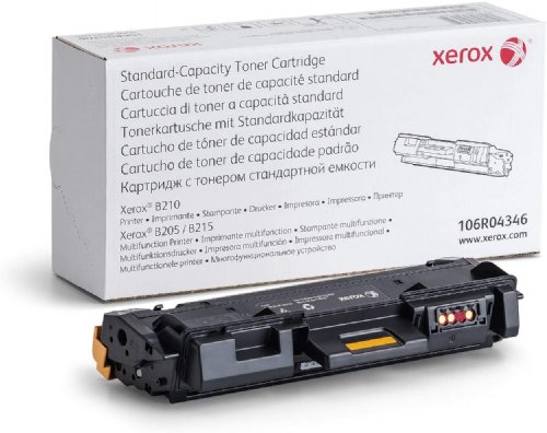 Xerox B210 Printer, B205 MFP, B215 Multifunction Printer Standard-Capcity Toner Cartridge (1500 PAGES) (106R04346)  ...