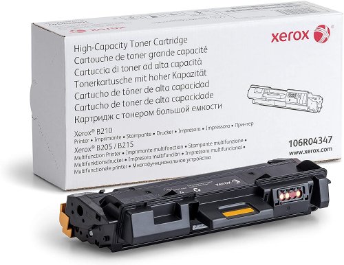 XEROX B210 Printer, B205 MFP, B215 Multifunction Printer High-Capcity Toner Cartridge (3000 PAGES) (106R04347) ...