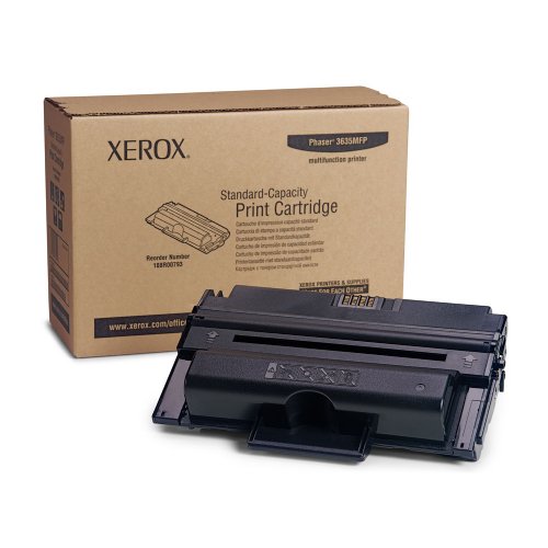 XEROX Toner Cartridge, Black, Approx. 5000 Pages, Phaser 3635MFP (108R00793) ...