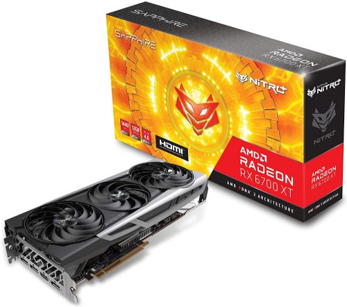 Sapphire 11306-01-20G Nitro+ AMD Radeon RX 6700 XT Gaming Graphics Card with 12GB GDDR6, AMD RDNA 2