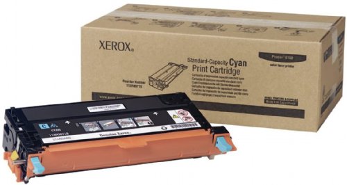 Xerox Cartridge, Cyan, 2000 pages,  Phaser 6180MFP, Phaser 6180 (113R00719) ...
