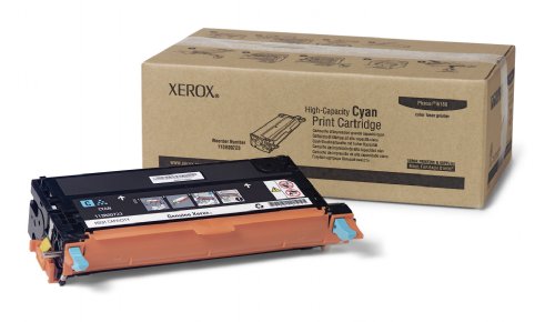 Xerox Cartridge, Cyan, 6000 pages,  Phaser 6180MFP, Phaser 6180 (113R00723) ...