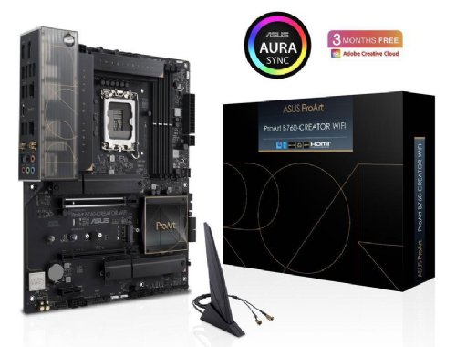 Asus ProArt,WIFI Intel LGA 1700(13TH and 12TH Gen) ATX Content Creator Motherboard, 12+1 Power Stages, DDR5, PCIE 5.0, THREE M.2 SlotS, 2.5 GB & 1 GB LAN, ...