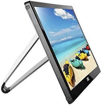 AOC 16" IPS Wide (15.6IN Viewable) TFT LCD with LED backlight, 25ms, 700:1 (Static), 19280, Completely USB Powered, Ultra Slim, Foldable Stand, Glossy...