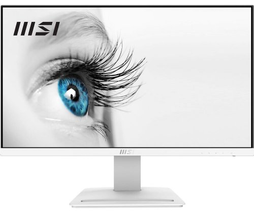 MSI 27" IPS FHD (1920 x 1080) Non-Glare Monitor,  with Super Narrow Bezel, 75Hz, 1ms, 16:9 with Tilt Stand, white... (Pro MP273W)