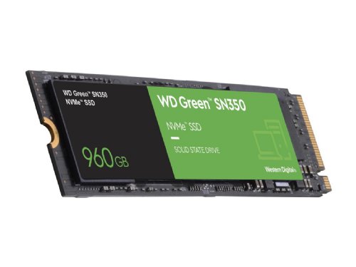 Western Digital Green 960GB WD SN350 NVMe Internal SSD Solid State Drive - Gen3 PCIe, M.2 2280, Up to 2,400 MB/s ...
