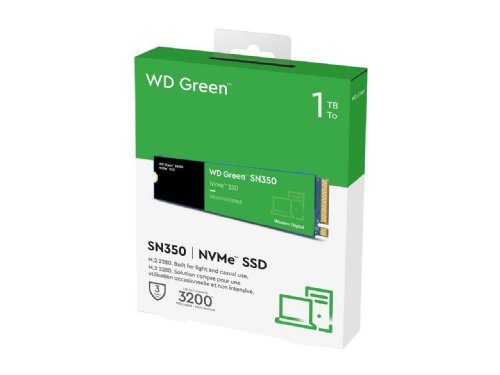 Western Digital Green SN350 NVMe M.2 2280 1TB PCI-Express 3.0 x4 Internal Solid State Drive (SSD)...