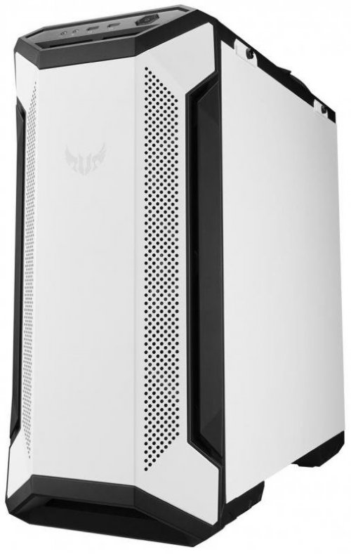 ASUS TUF Gaming GT501 White Edition Mid-Tower Computer Case for up to EATX Motherboards with 2 x USB 3.1 Front Panel, Smoked Tempered Glass, Steel Construction...