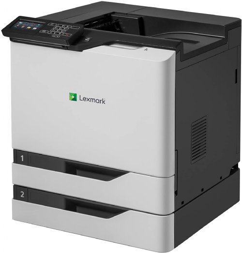 Lexmark CS820dte Color Single Function Printer, 60 ppm, 1200 dpi x 1200 dpi, Network-ready with Integrated Duplex, 024 MB of memory; 1.33 MHz quad-core pro …