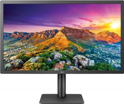 LG 24in UltraFine 4K UHD IPS Monitor with Thunderbolt 3 & Type C Ports & macOS Compatibility, UHD (3840 x 2160) Nano IPS Display, P3 Wide Color Gamut (24MD ...
