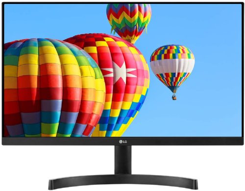 LG 24MK600M-B 24 Inch Full HD LED Monitor with Radeon FreeSync, 1920 x 1080, 250cd/m2, 1000:1, 5 Ms, 0.2745 Mm, 2HDMI, 1D-Sub, Black