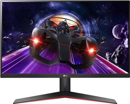 LG 24MP60G-B 24 inch Full HD (1920 x 1080) IPS Monitor with AMD FreeSync and 1ms MBR Response Time, and 3-Side Virtually Borderless Design - Black...