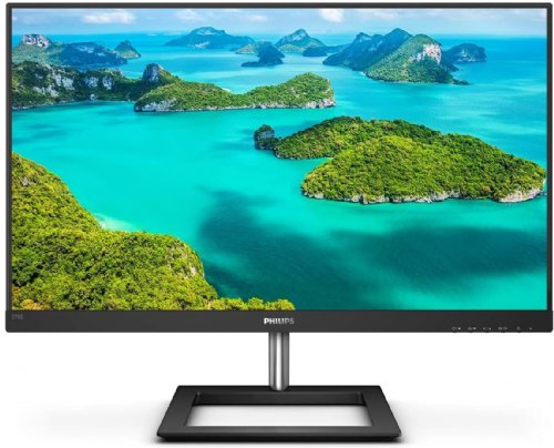 Philips 27inch E Line 4K Ultra HD LCD monitor, 4K UHD (3840 x 2160), 4 ms, 1000:1,0.155 mm, 350 cd/m2, 1.07 billion, DisplayPort, HDMI x 2 (278E1A)  ...