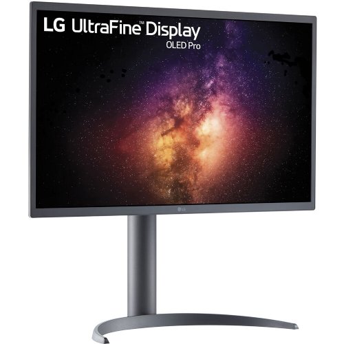 LG UltraFine 27EP950-B 26.9" 16:9 4K HDR OLED Monitor, thin-bezel 3840 x 2160 resolution OLED screen, factory calibrated to support 99% of the DCI-P3 and Adobe RGB color spectrums with high-dynamic range