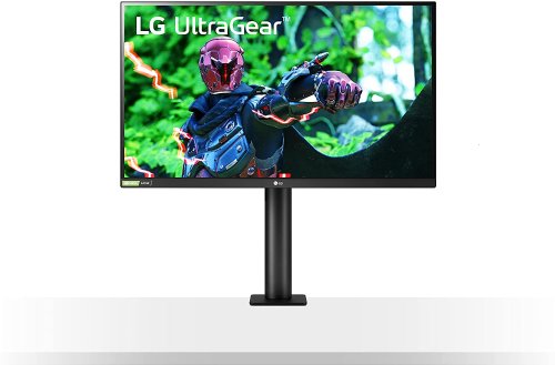LG Ultragear 27GN880-B 27 Inch QHD Nano IPS Ergo Design Gaming Monitor 1ms 144Hz HDR G-SYNC Compatibility, IPS 1ms (GtG) Response Time and 144Hz Refresh Rate, NVIDIA G-SYNC Compatible with AMD FreeSync