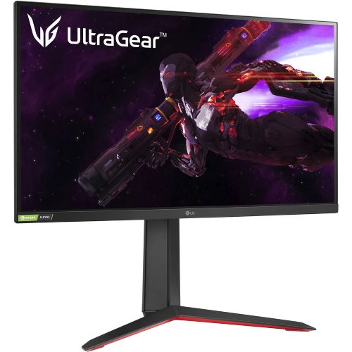 LG UltraGear 27” QHD (2560 x 1440) Nano IPS Gaming Monitor, 16:9 Adaptive-Sync QHD 165 Hz HDR IPS, IPS 1ms (GtG) 165Hz with VESA DisplayHDR 400, NVIDIA G-SYNC Compatible with AMD FreeSync Premium