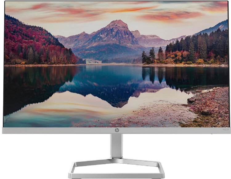 HP M22f 21.5" 1080P FreeSync Monitor, Low blue light mode, IPS FHD (19280) 75Hz Anti-Glare Display, HDMI, VGA, Ideal for Home & Business, Black & Silver (2023 Latest Model)...