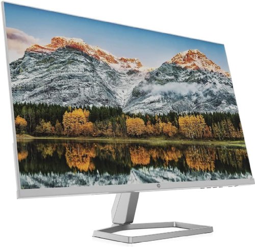 HP M27fw 27-inch Full HD (1920 x 1080) Monitor, 300 nits, 5ms, Static: 1000:1, Dynamic: 10M:1, 2 x HDMI 1.4, 1 x VGA, one-year (2H1A4AA#ABA) ...