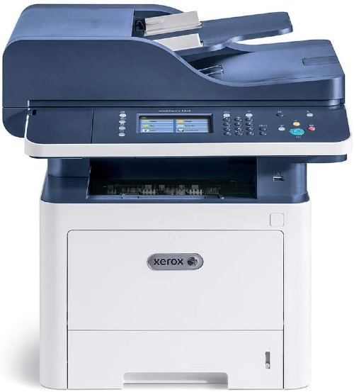 Xerox Workcentre 3345 Black and White Mulifunction Printer, Print/Copy/Scan/Fax, Letter/Legal, UP to 42PPM, 2-SIDED Print, USB/Ethernet/Wireless, 250-Sheet...