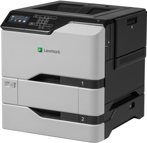 Lexmark CS720dte Laser Color MultiFunction Printer, 40 ppm, (B/W 1200 x 1200 dpi), (Color 1200 dpi x 1200 dpi), Gigabit Ethernet, USB 2.0, (40C9101) …