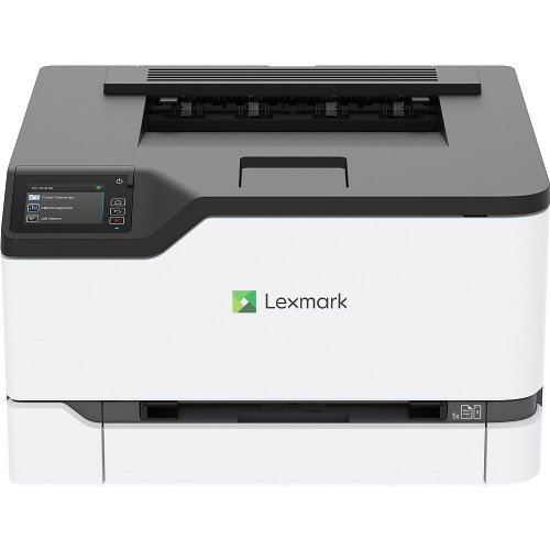 Lexmark CS431dw Single Function Colour Duplex Laser Printer, compact, lightweight, ready to network or share wirelessly with output at up to 26 ppm. (40N93 …