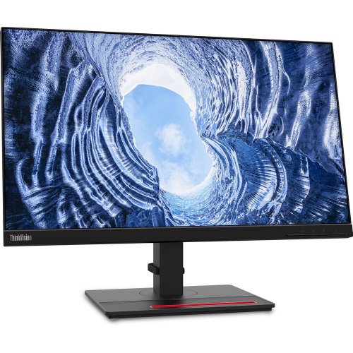 Lenovo ThinkVision T24h-20 23.8" QHD WLED LCD Monitor, 16:9, Raven Black, In-plane Switching (IPS) Technology, 2560 x 1440, 16.7 Million Colors