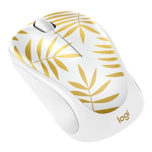 Logitech Design Collection Limited Edition Wireless Mouse 910-006614 Bamboo Dream 3 Buttons USB USB Unifying Wireless Connectivity Optical 1000 dpi Mouse...