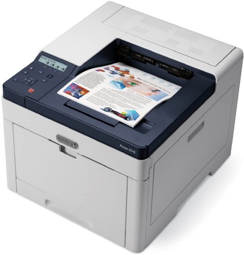 XEROX Phaser 6510 Color Printer, Letter/Legal, up to 30ppm, 2-Sided Print, USB/Ethernet, 250-Sheet Tray,50-Sheet Multi-Purpose Tray, 110V, Metered (6510/DN ...