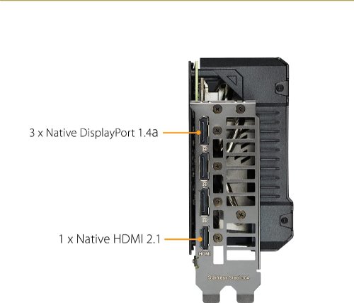 Asus TUF Gaming GeForce RTX 4060 Ti OC 8GB GDDR6 Graphics Card, up to 2655MHz PCIe 4.0, HDMI 2.1a, Display Port1.4a...