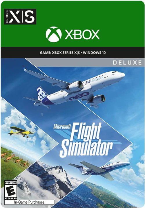Microsoft Flight Simulator Deluxe Edition - Windows, Xbox Series S, Xbox Series X [Digital]