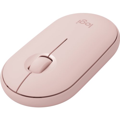 Logitech Pebble M350 Wireless Mouse (Rose) (910-005769) ...