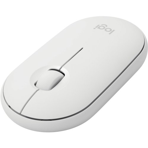 Logitech Pebble M350 Wireless Mouse (Off-White) (910-005770) ...