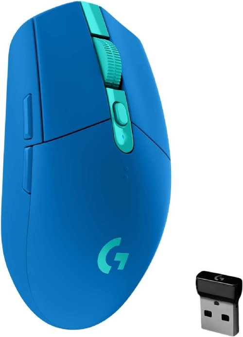 Logitech G305 LIGHTSPEED Wireless Gaming Mouse, Hero 12K Sensor, 12,000 DPI, Lightweight, 6 Programmable Buttons, 250h Battery Life, On-Board Memory, PC/Ma...