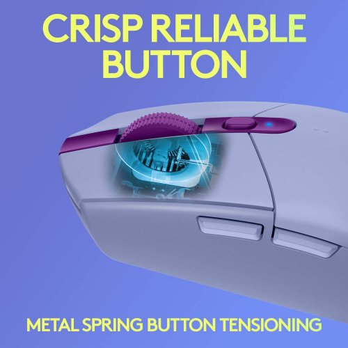 Logitech G305 LIGHTSPEED Wireless Gaming Mouse, Hero 12K Sensor, 12,000 DPI, Lightweight, 6 Programmable Buttons, 250h Battery Life, On-Board Memory, PC/Ma...