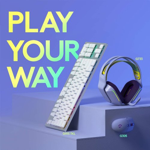 Logitech G305 LIGHTSPEED Wireless Gaming Mouse, Hero 12K Sensor, 12,000 DPI, Lightweight, 6 Programmable Buttons, 250h Battery Life, On-Board Memory, PC/Ma...