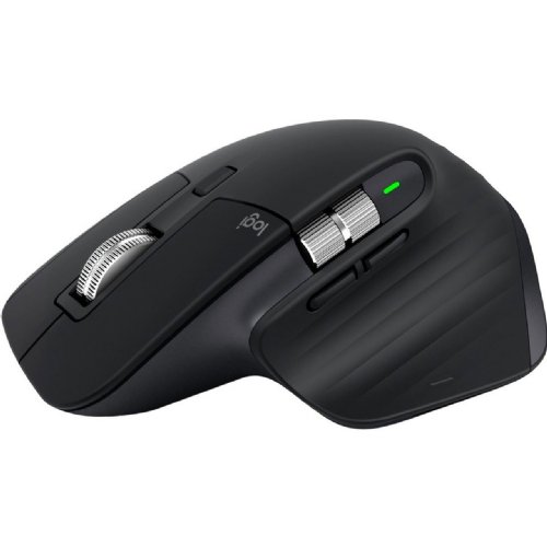 Logitech MX Master 3S - Wireless Performance Mouse with Ultra-fast Scrolling, Ergo, 8K DPI, Track on Glass, Quiet Clicks, USB-C, Bluetooth, Windows, Linux, Chrome...(Graphite)