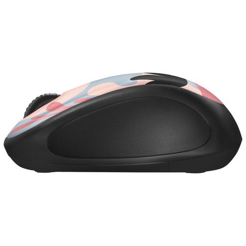 Logitech Design Collection Wireless Mouse - Coral Reef - Optical - Wireless - Radio Frequency - 2.40 GHz - Yes - Coral Reef - USB - 1000 dpi - Scroll Wheel - 3 Button(s)...