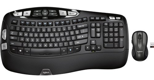 Logitech MK550 Wireless Keyboard and Mouse Combo, English Layout - Unifying receiver connects devices using just one USB port...(920-002555)