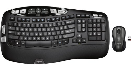 Logitech MK550 Wireless Keyboard and Mouse Combo, French Layout - Unifying receiver connects devices using just one USB port...(920-002555)
