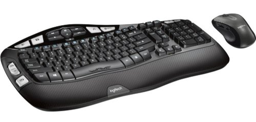 Logitech MK550 Wireless Keyboard and Mouse Combo, English Layout - Unifying receiver connects devices using just one USB port...(920-002555)